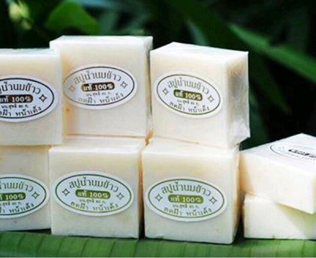Hình ảnh xà phòng cám gạo 1