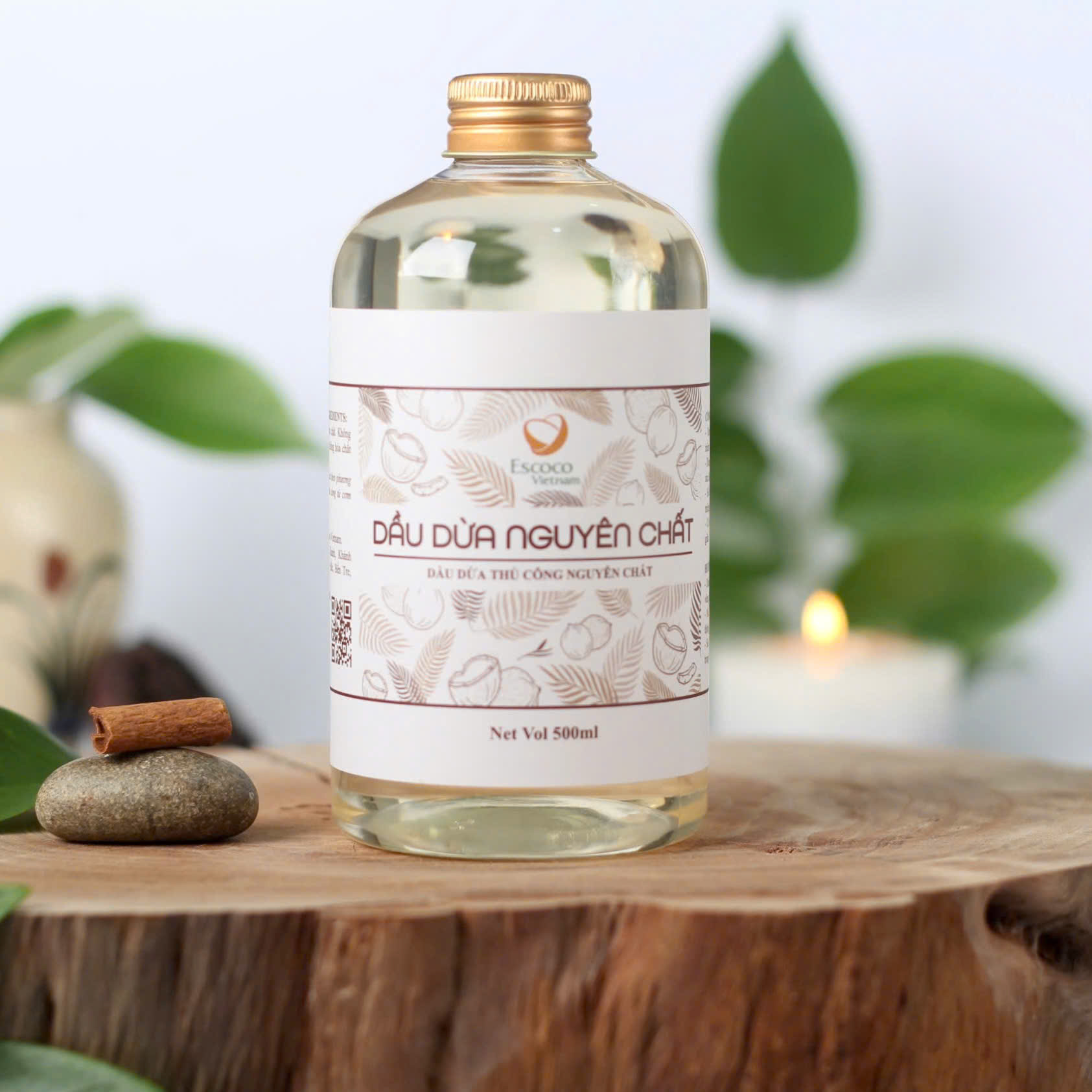 Dầu dừa thủ công 500ml