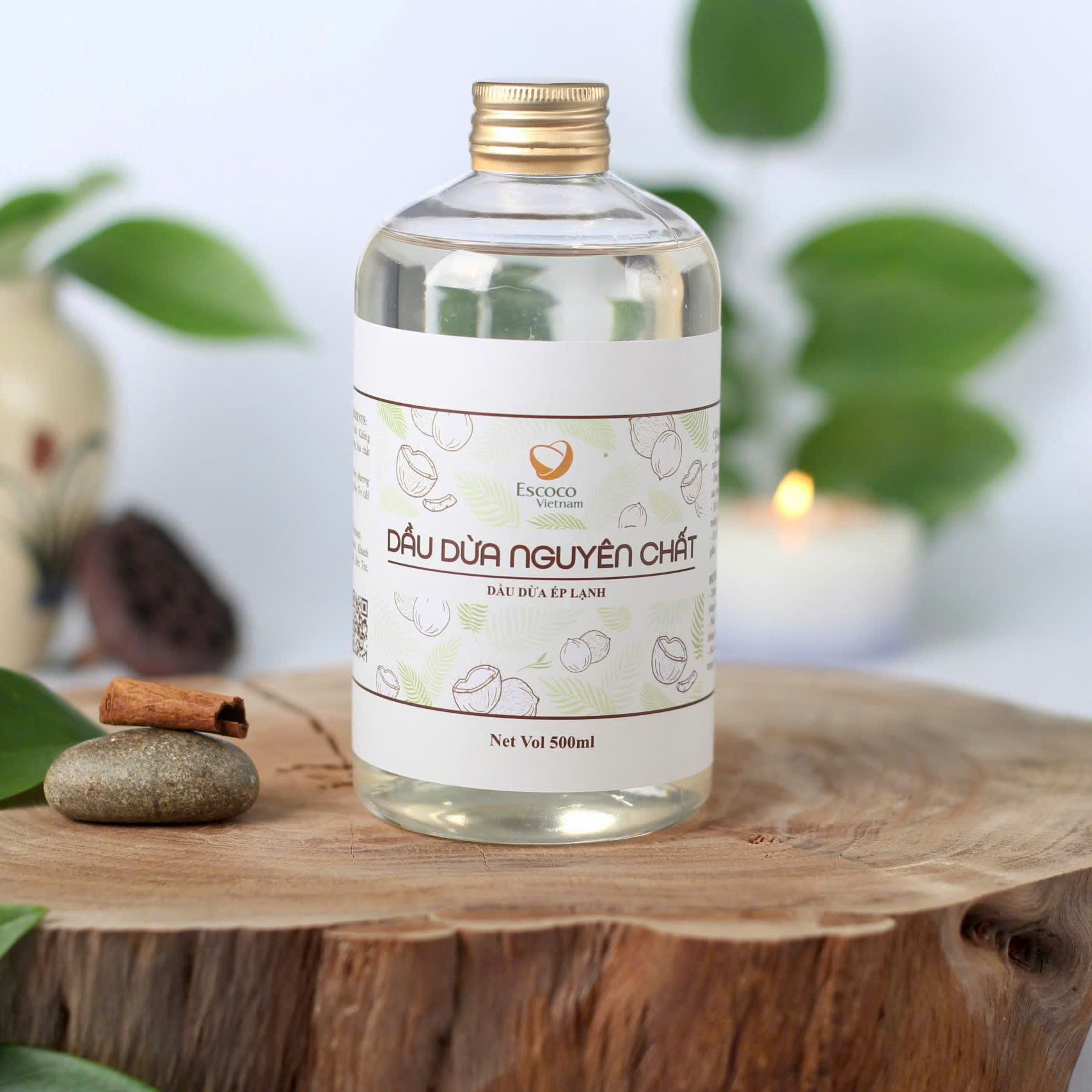 Dầu dừa ép lạnh 500ml