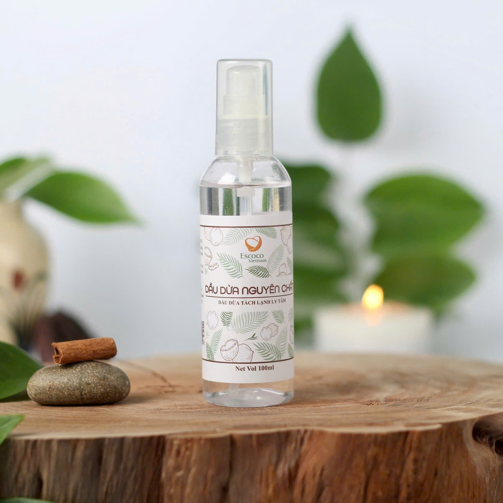 Dầu dừa tách lạnh ly tâm 100ml